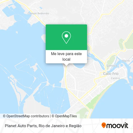 Planet Auto Parts mapa