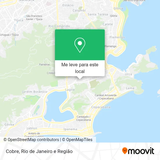 Cobre mapa