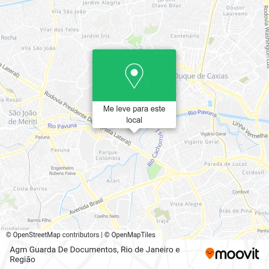 Agm Guarda De Documentos mapa