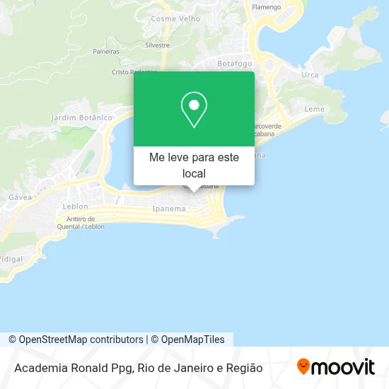 Academia Ronald Ppg mapa