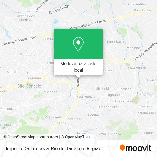 Imperio Da Limpeza mapa