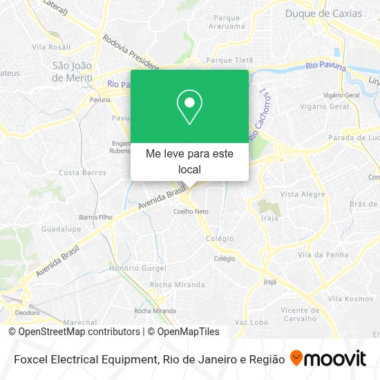 Foxcel Electrical Equipment mapa