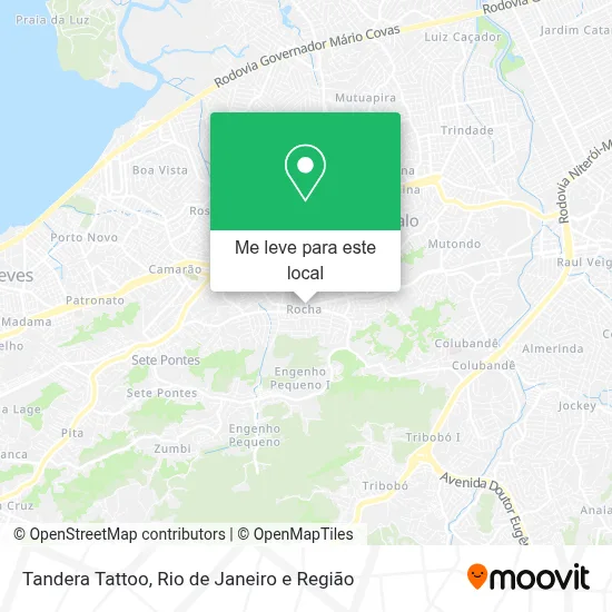 Tandera Tattoo mapa