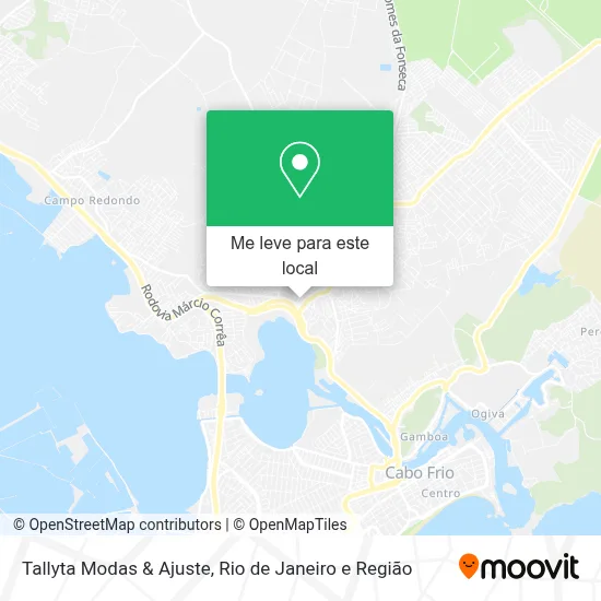 Tallyta Modas & Ajuste mapa