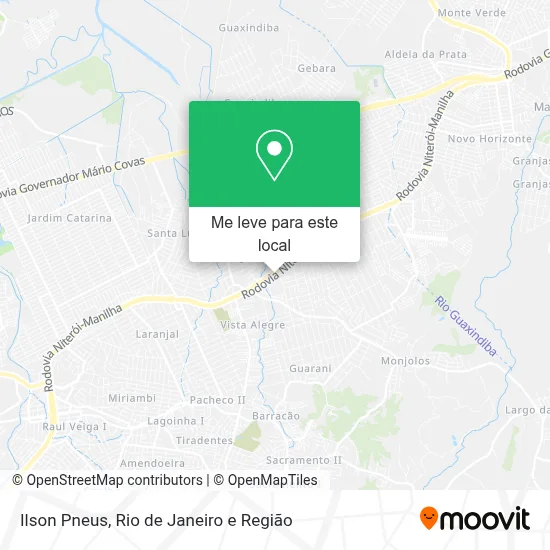 Ilson Pneus mapa
