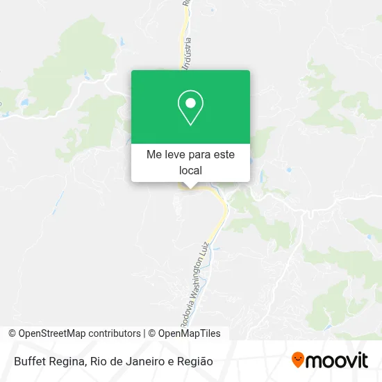 Buffet Regina mapa