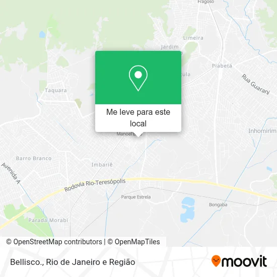 Bellisco. mapa