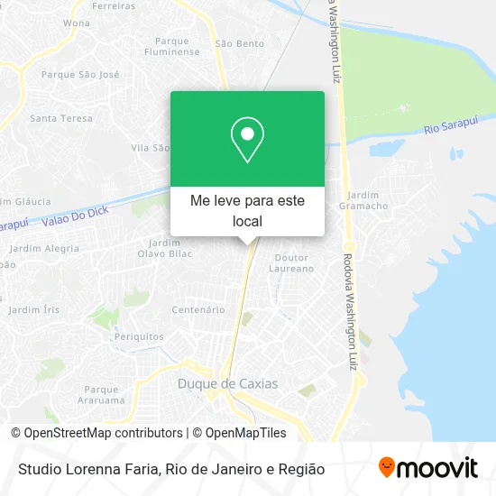 Studio Lorenna Faria mapa
