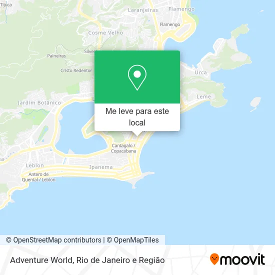 Adventure World mapa