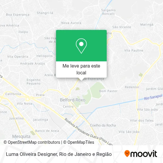 Luma Oliveira Designer mapa