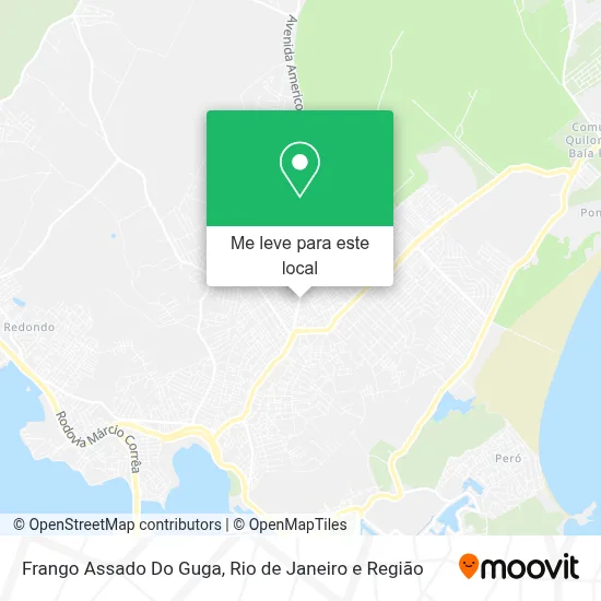 Frango Assado Do Guga mapa