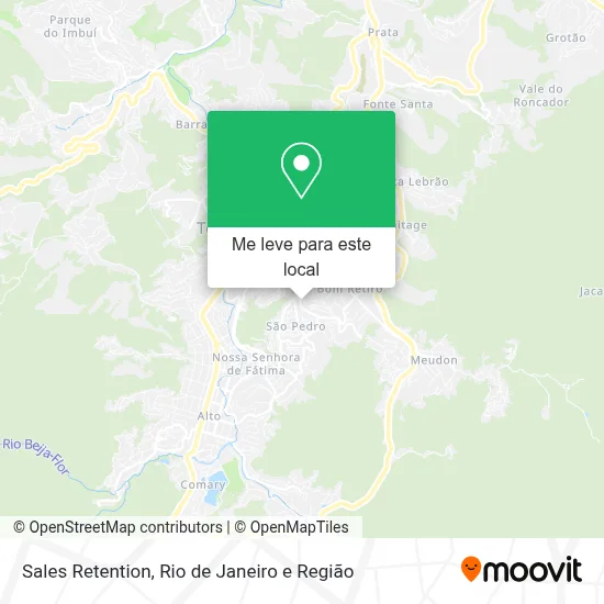 Sales Retention mapa