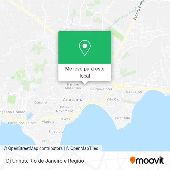 Dj Unhas mapa