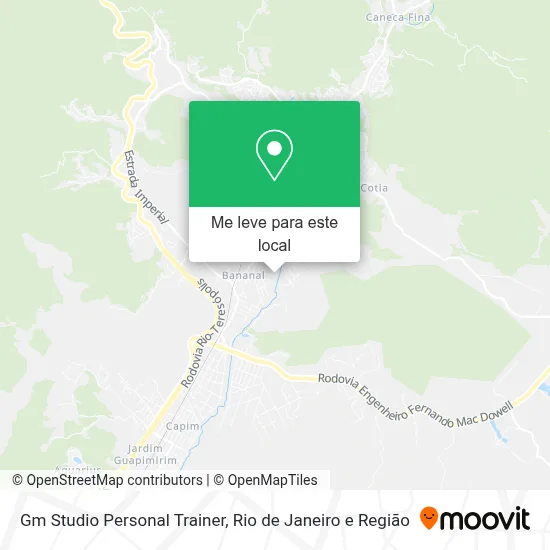 Gm Studio Personal Trainer mapa