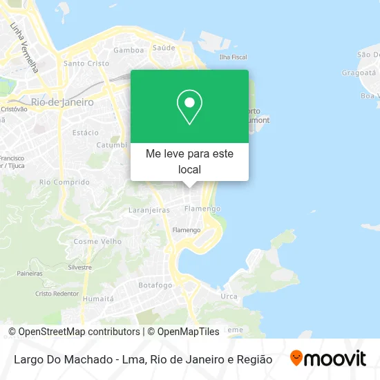 Largo Do Machado - Lma mapa