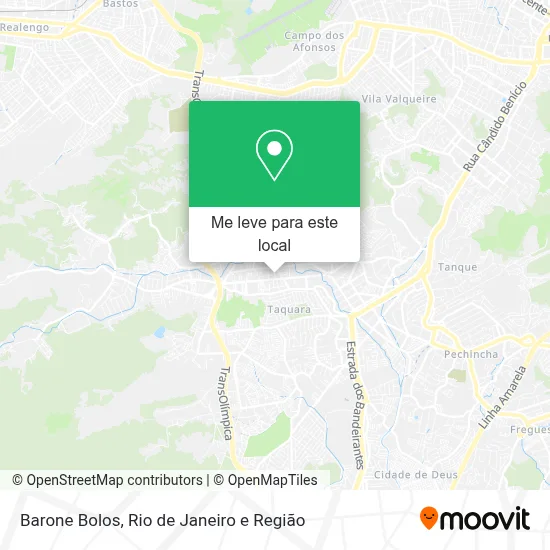 Barone Bolos mapa