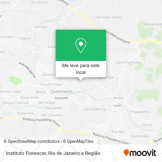 Instituto Florescer mapa