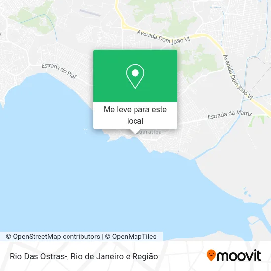 Rio Das Ostras- mapa