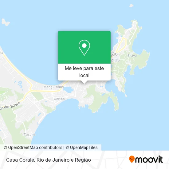 Casa Corale mapa