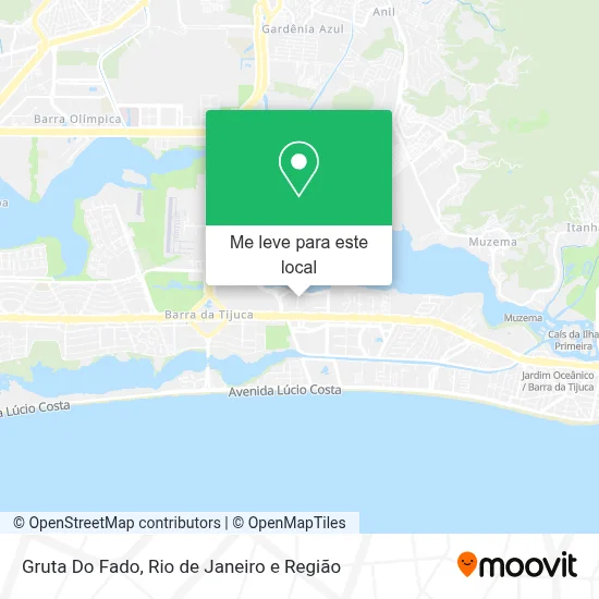 Gruta Do Fado mapa