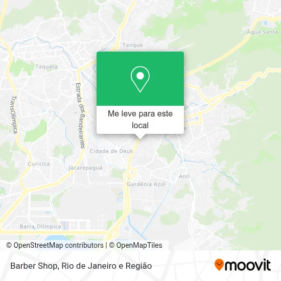 Barber Shop mapa