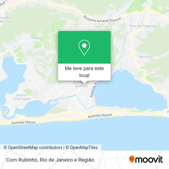 Com Rubinho mapa