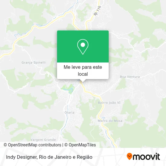 Indy Designer mapa
