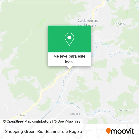 Shopping Green mapa
