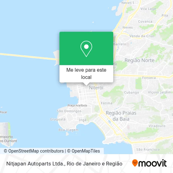 Nitjapan Autoparts Ltda. mapa