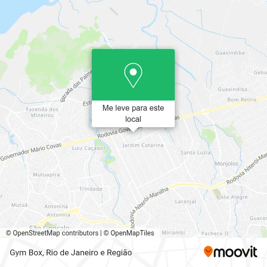 Gym Box mapa