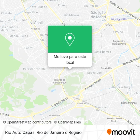 Rio Auto Capas mapa