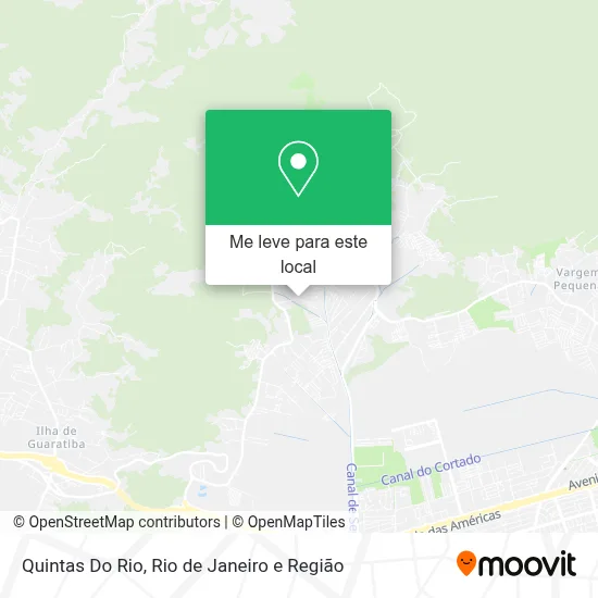 Quintas Do Rio mapa