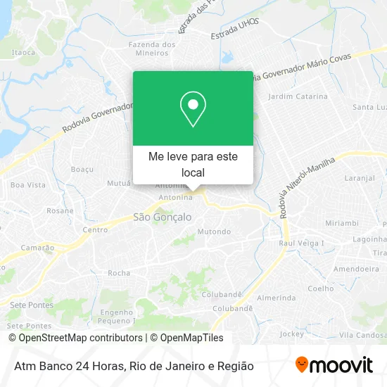 Atm Banco 24 Horas mapa