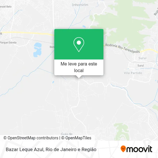 Bazar Leque Azul mapa