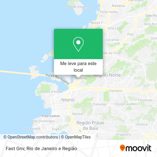 Fast Gnv mapa