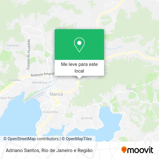 Adriano Santos mapa