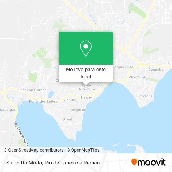 Salão Da Moda mapa