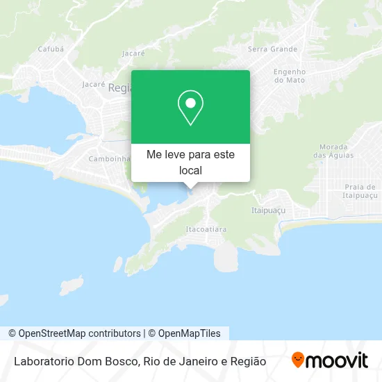 Laboratorio Dom Bosco mapa
