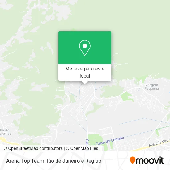 Arena Top Team mapa