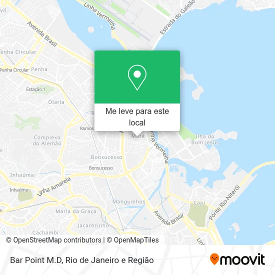 Bar Point M.D mapa