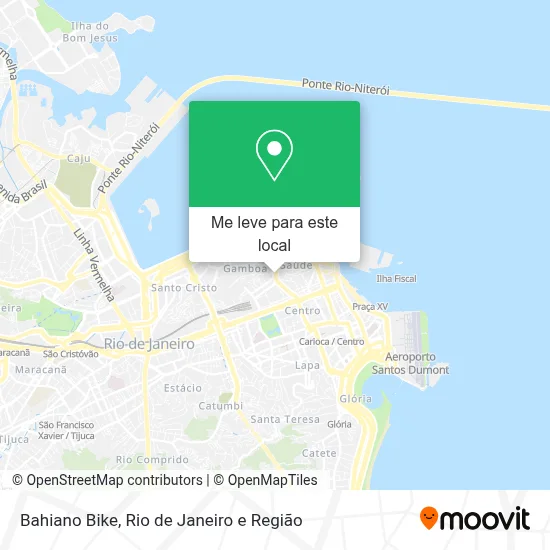 Bahiano Bike mapa