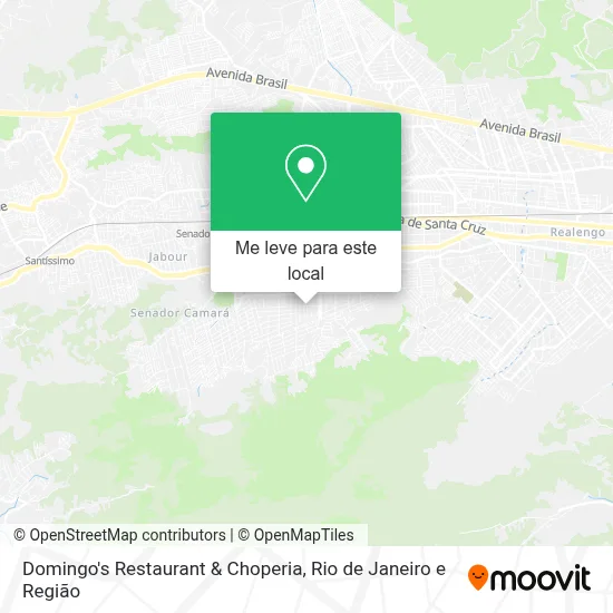 Domingo's Restaurant & Choperia mapa