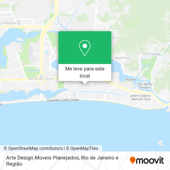 Arte Design Moveis Planejados mapa