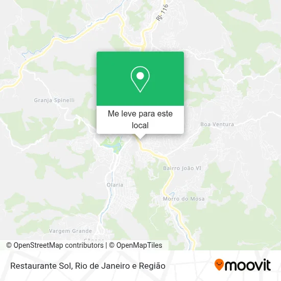 Restaurante Sol mapa