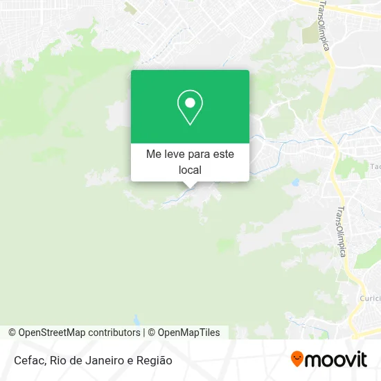 Cefac mapa