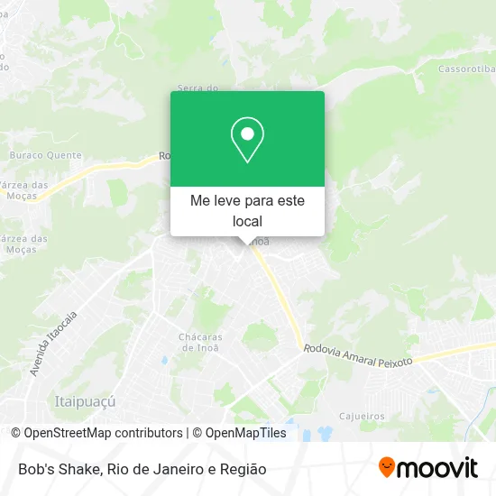 Bob's Shake mapa