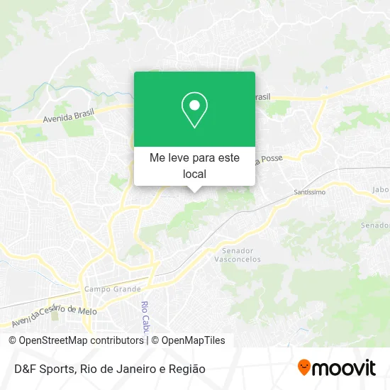 D&F Sports mapa