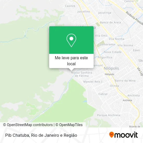 Pib Chatuba mapa