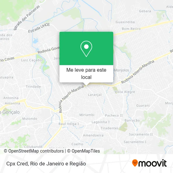 Cpx Cred mapa