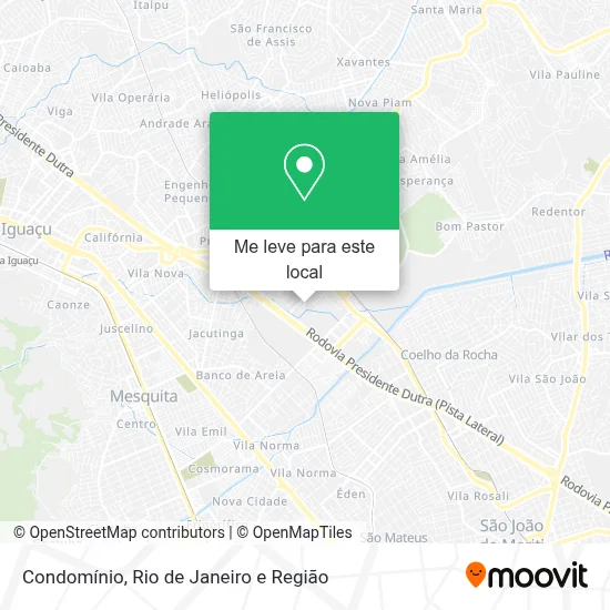 Condomínio mapa